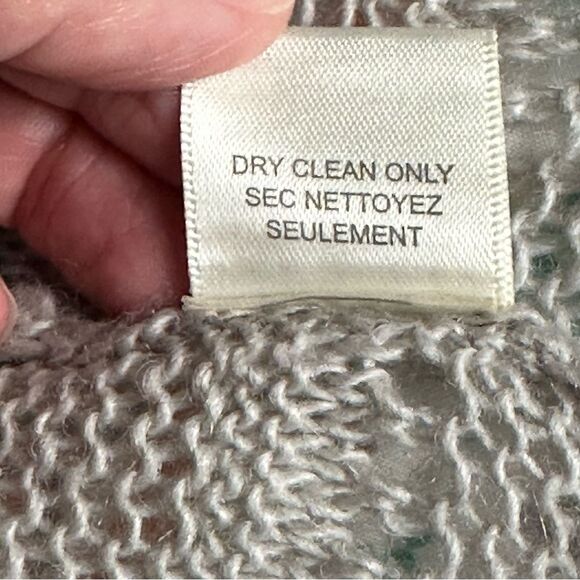 Rebecca Taylor grey cardigan tie-front sweater - Size Small - EUC - Picture 8 of 8